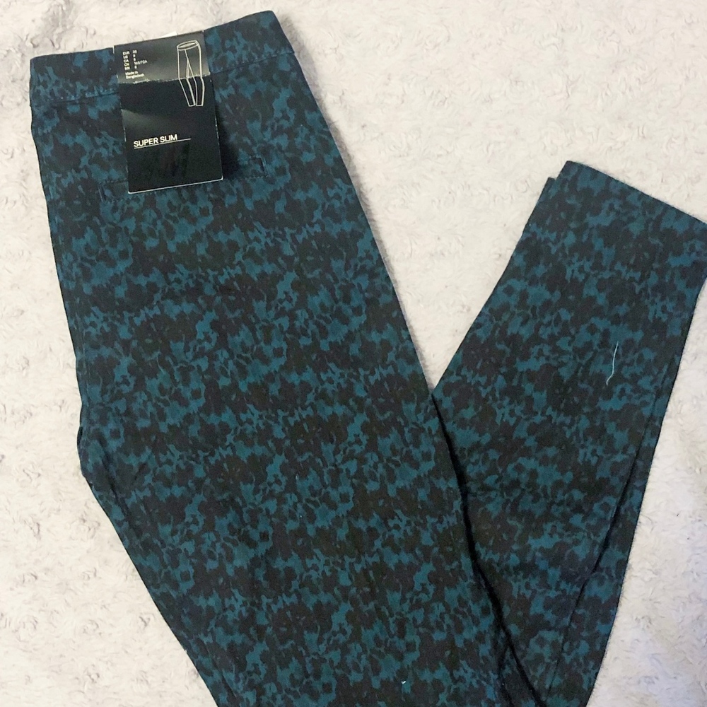 H&M Super Slim Ankle Trouser Pants NWT
